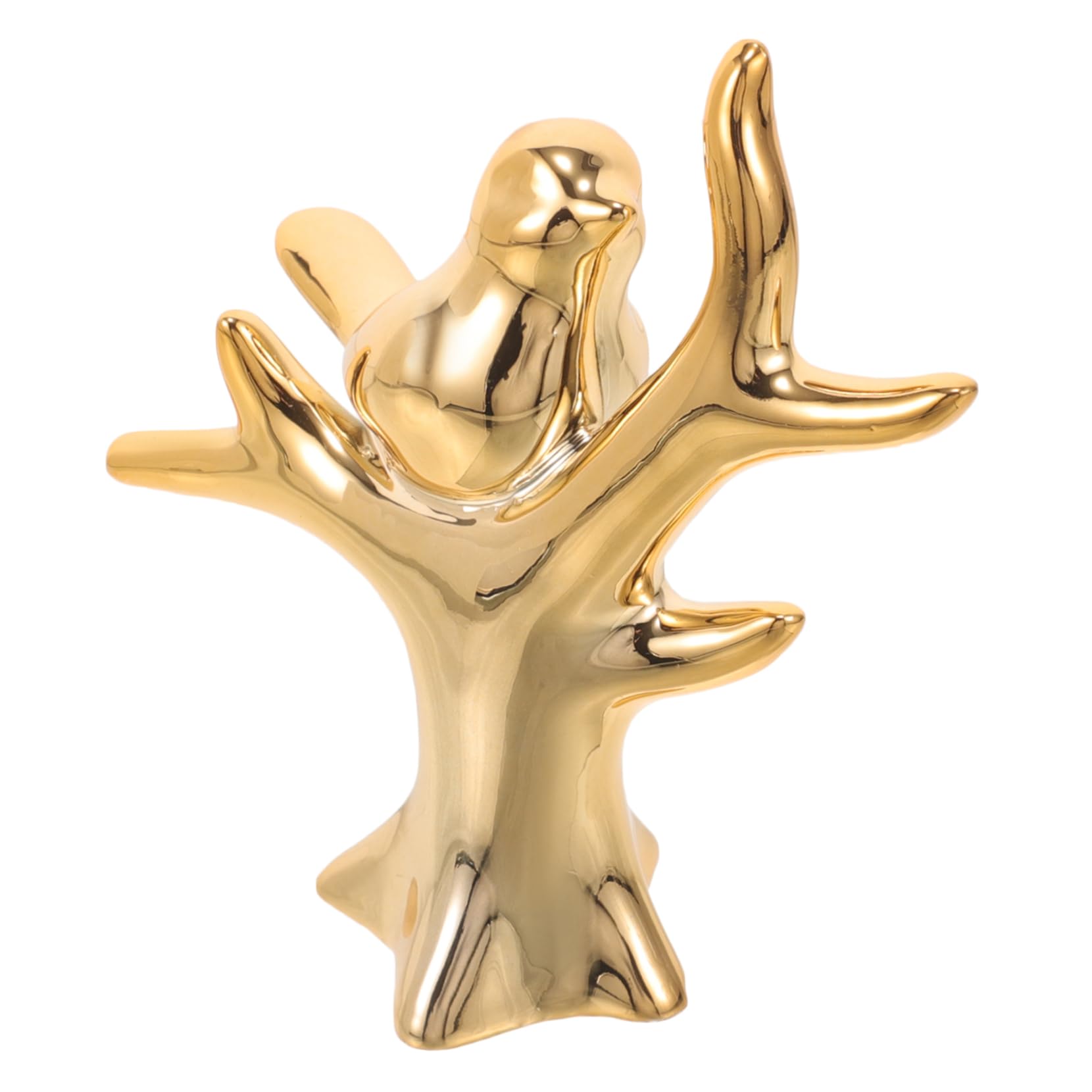 Amazon｜WESIEVYA 鳥型リングホルダー 陶器製デスクトップジュエリー